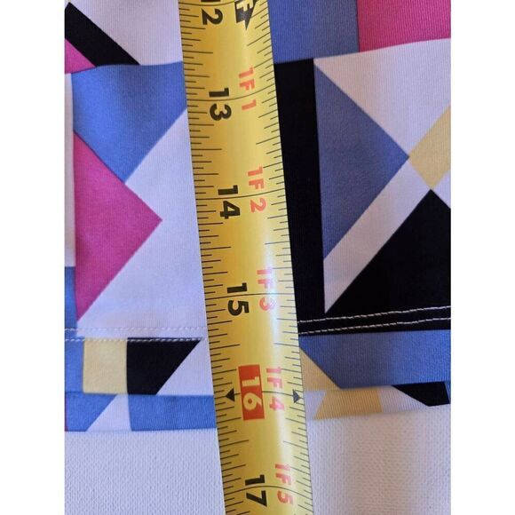 IZOD Womens Golf Geometric Print Performance Stretch Skort Large - Picture 9 of 11